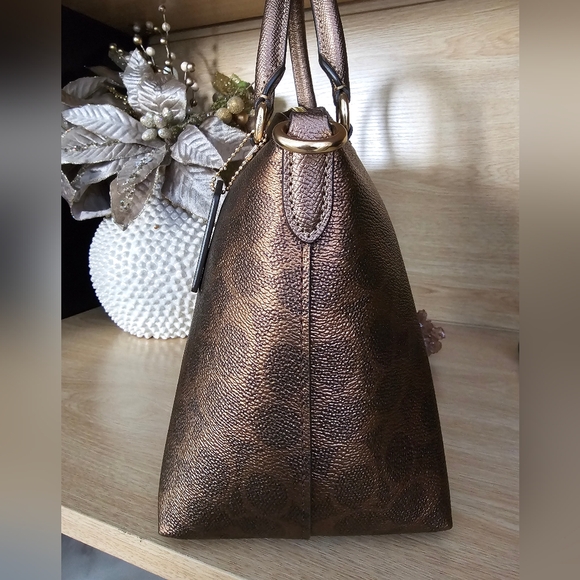 Coach  Sadie Satchel Bag . - Picture 13 of 15